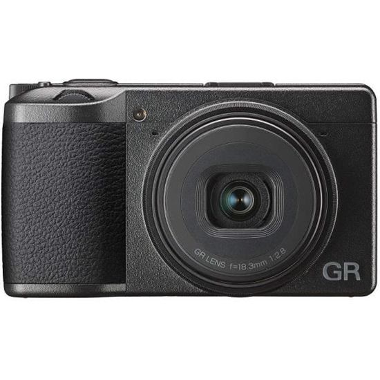 Appareil photo Compact expert RICOH GR III - 24,24 MP - Vidéo Full HD - Wi-Fi & Bluetooth - Noir