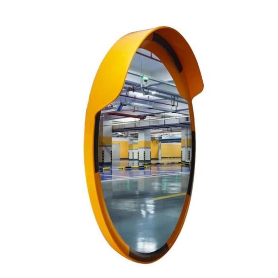Miroir Convex Grand Angle 45cm 130° - Résistant Extérieur Avec Support Mural