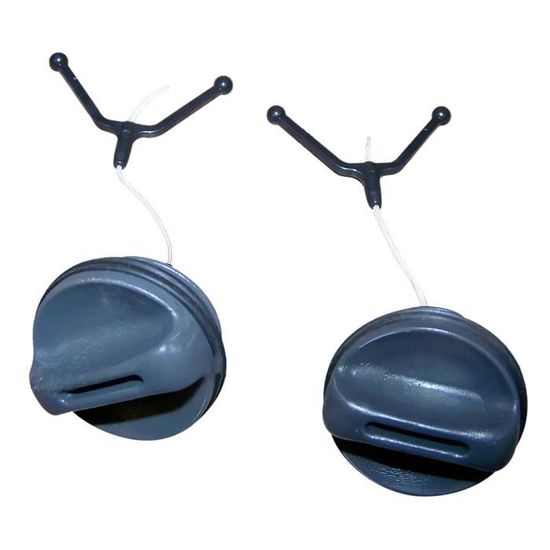 Bouchon De Carburant Et Bouchon D'huile Noir Pour Husqvarna 435 445 450