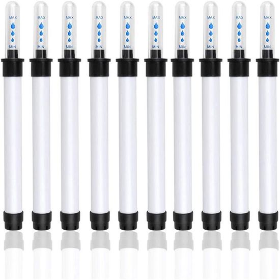 Indicateur Niveau Eau Plantes - Lot De 4, 20cm, Pour Jardinage Intérieur/Extérieur
