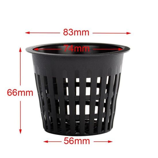 Lot De 50 Paniers De Culture Hydroponique WANGCL - Godets Rechange Pour Plantes Intérieur Et Jardin