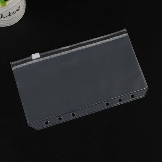 Pochette Plastique Zippée POCHETTE PLASTIQUE,A6-Yellow--Classeur De Budget A6 Avec 10 Enveloppes De Fonds Pru00e9 Imprimu00e9es Classeur A6