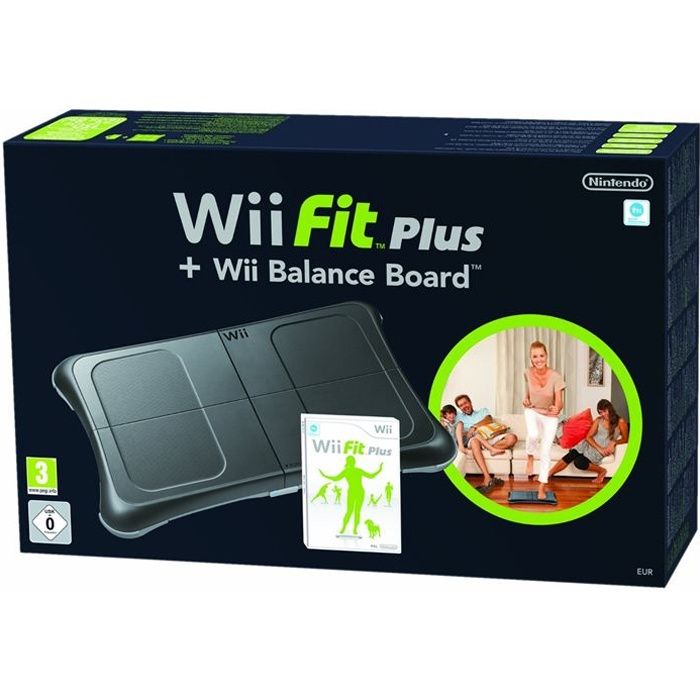 Nintendo Wii Fit Plus Noir + Balance Board