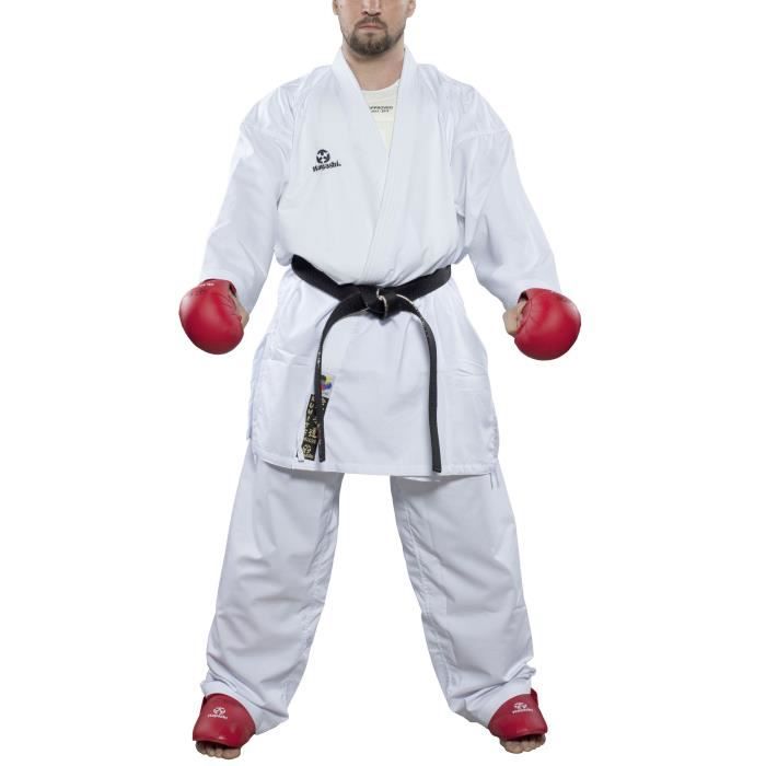HAYASHI Kimono de karaté Kumite officiel WKF - 170 cm - Blanc - Cdiscount  Sport