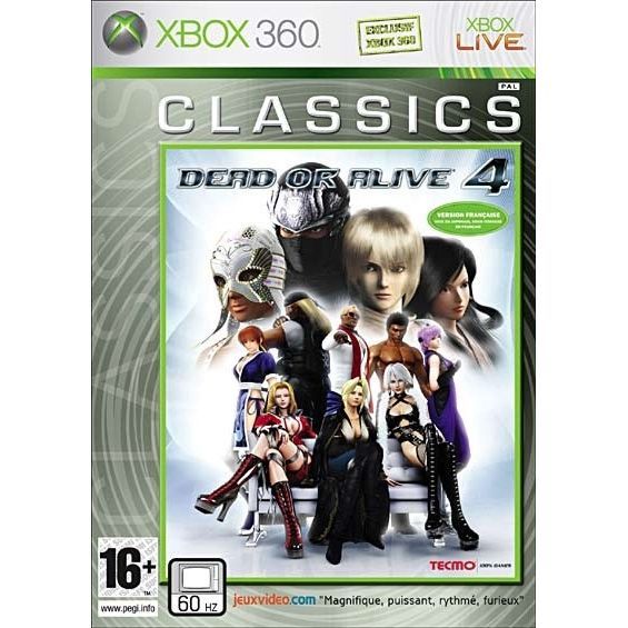 Dead Or Alive 4 Classics Jeu XBOX 360