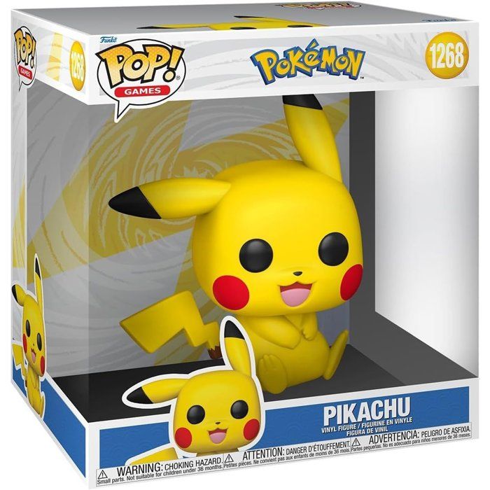 POP Jumbo: Pokemon Pikachu Sitting - vue 10