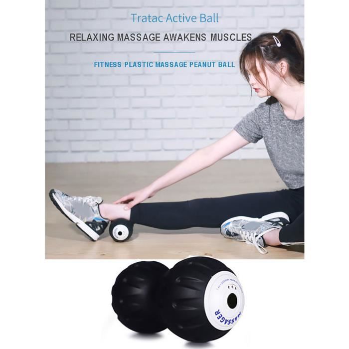 【Tapis de yoga】Le massage électrique des muscles de yoga électrique d'exercice de sport de balle réduit la graisse chaude_GTT3456