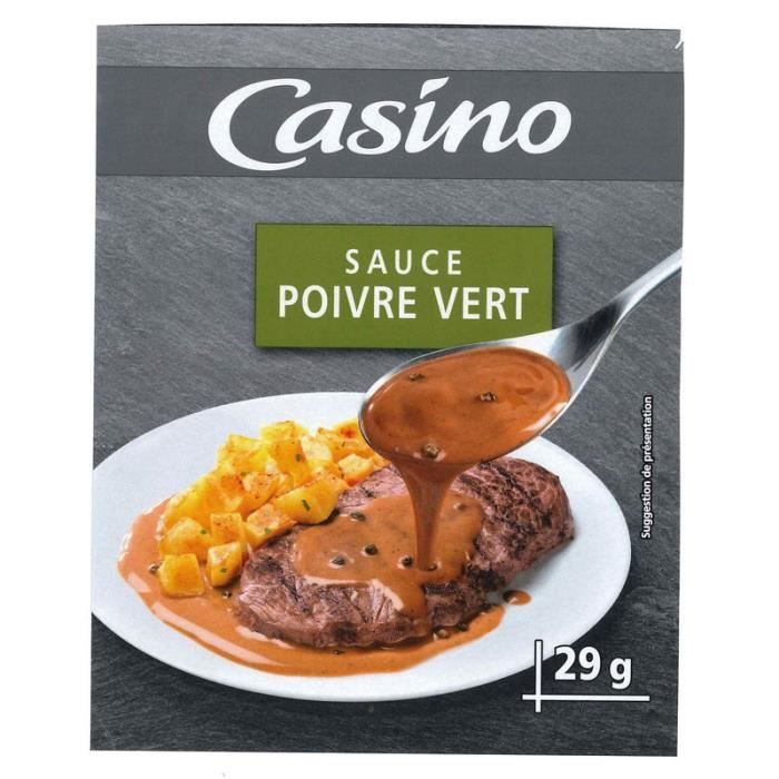CASINO Préparation Sauce Deshy-Poivre - 29G