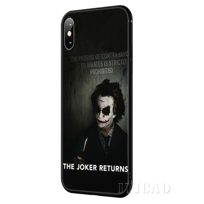 Joker Joaquin Phoenix film étui pour iphone 11 Pro Max XR X XS Max 6 6S 7 8 Plus 5 5S SE couverture de téléphone-YSSJKM281518
