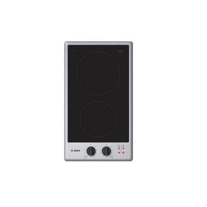 Bosch Domino électrique 30cm 2 foyer 2900w noir - PKE345CA2E