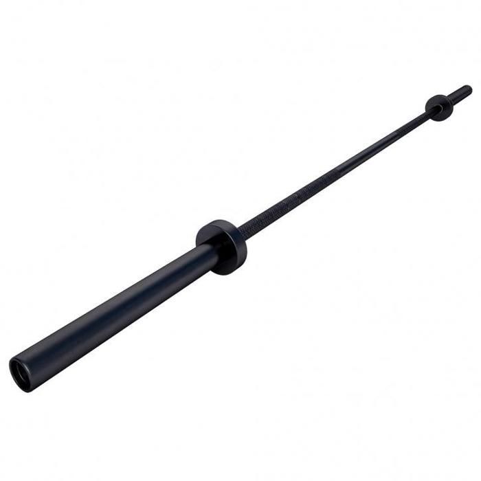 Barre longue Olympique 50 mm - Version premium - Noir