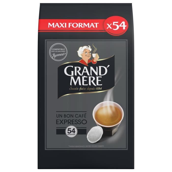L'OR Café Dosettes expresso Grand Mère - x54 compatibles machine Senseo®