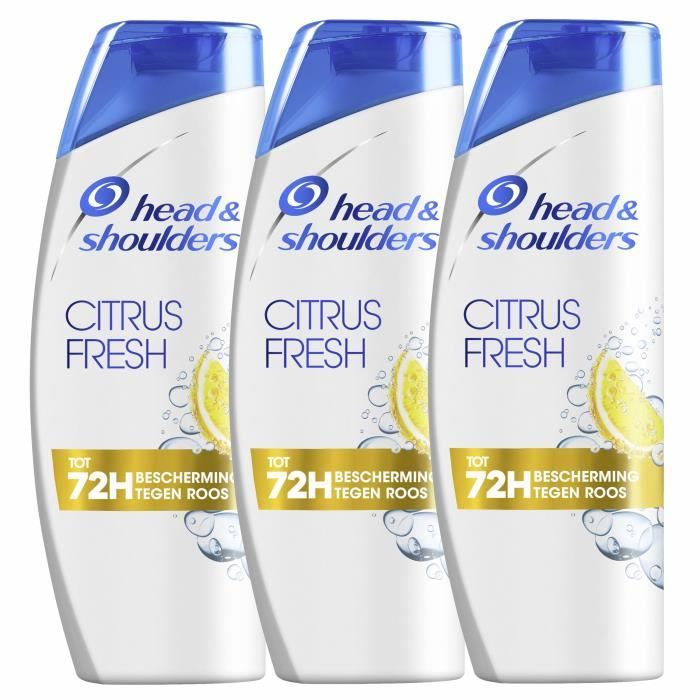 HEAD & SHOULDERS Shampooing Citrus Fresh - 3 x 500 ml