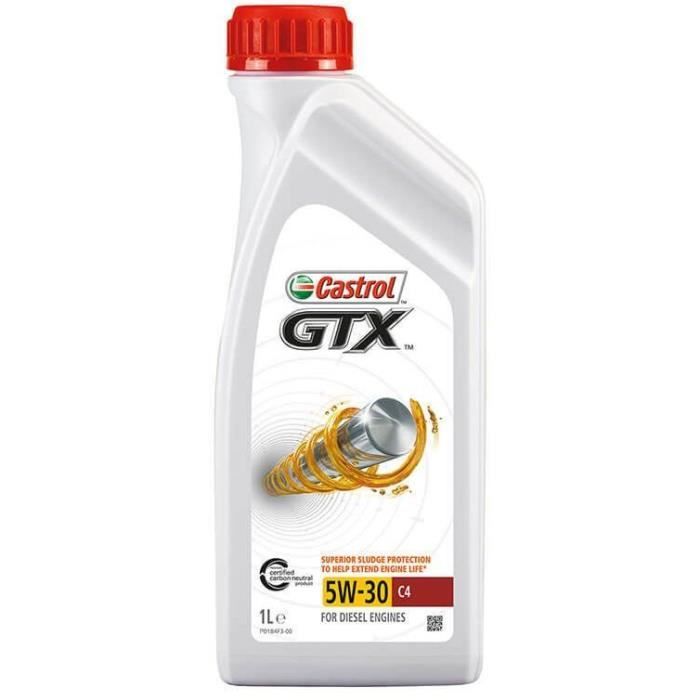CASTROL Huile moteur GTX 5W-30 C4 1L