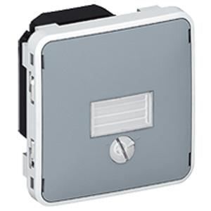 Interrupteur crépusculaire 1400W Plexo gris