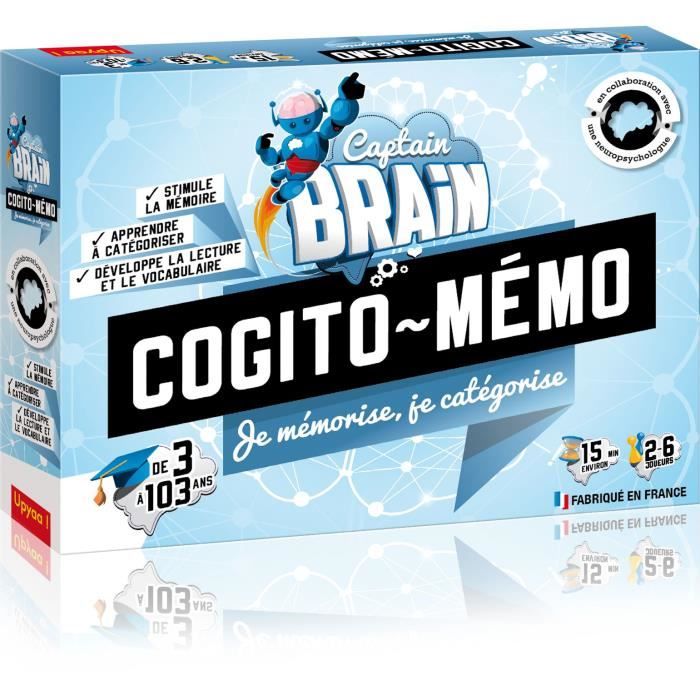 MAESTRO - Captain Brain - 430517 - Cogito Memo - Je mémorise, Je catégorise - 3 à 103 ans