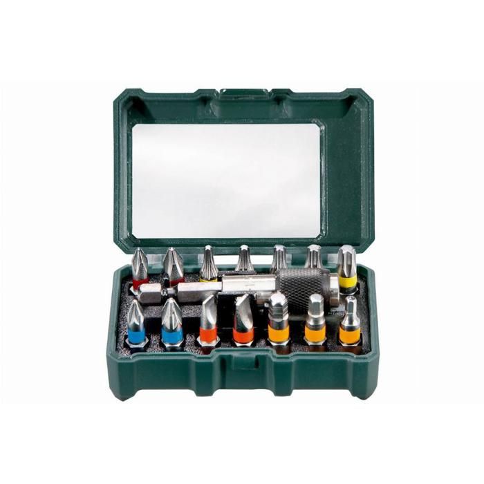 METABO Coffret d'accessoires -15 pièces - 14 embouts S2