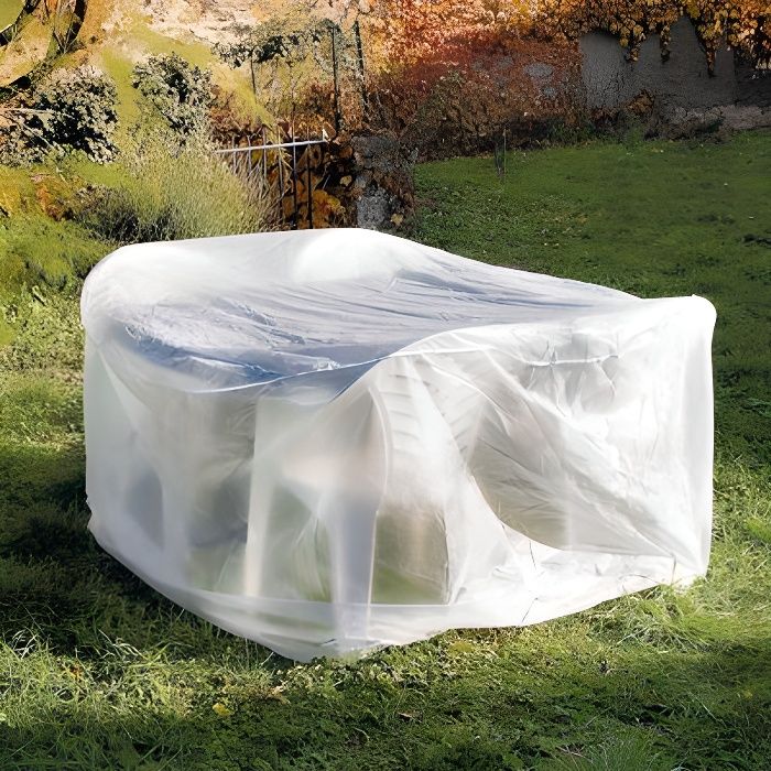 Housse de protection table ronde diamètre 170 cm