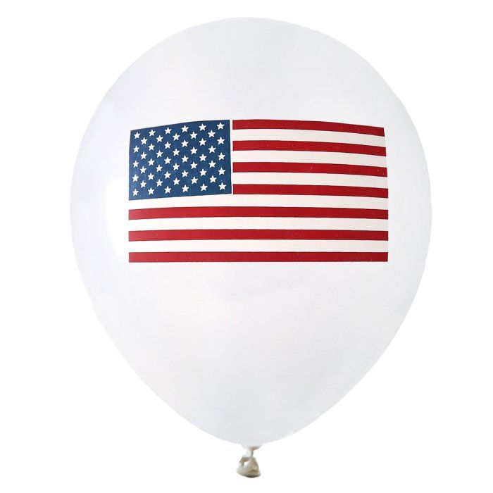 SANTEX Ballon Amérique tricolore