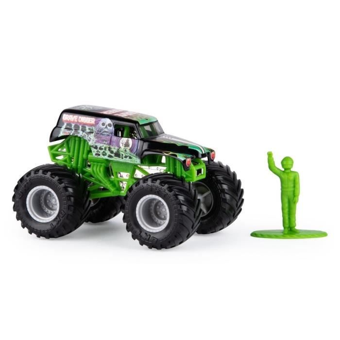 Spin Master Monster Jam camion-citerne Grave Digger 10 cm vert