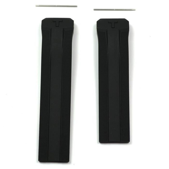 Bracelet caoutchouc noir T610034733 Tissot T-Touch Expert Solar T091420A