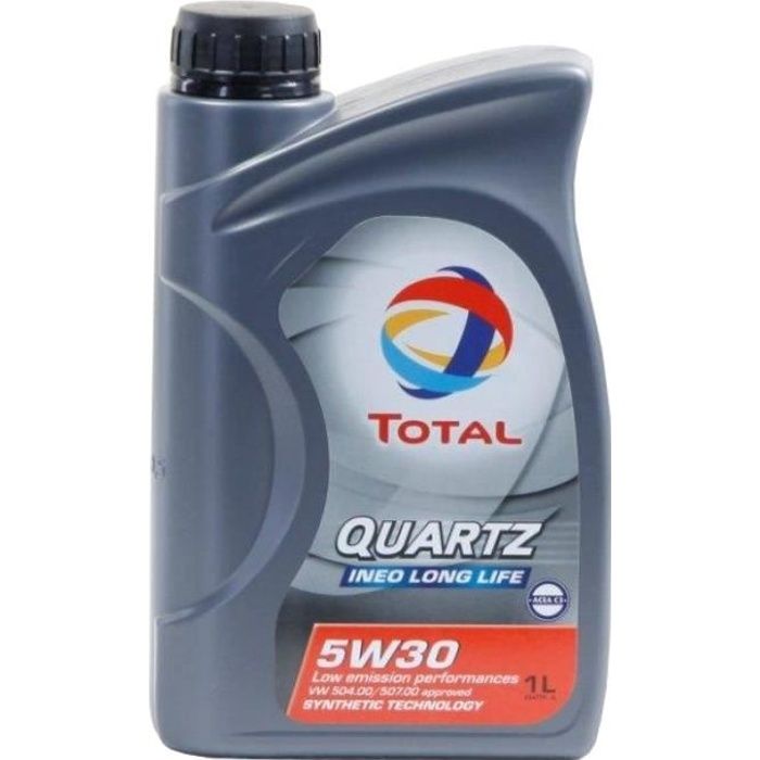 Huile moteur Total QUARTZ INEO LONGLIFE 5W-30 1 Litres Boîte