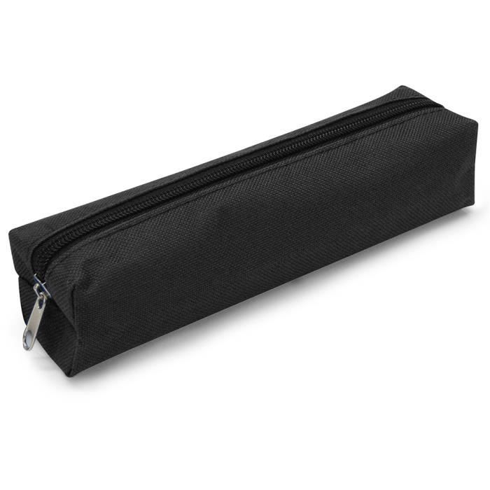 Trousse Fourre-tout WAYTEX 931273N 18 x 3,5 x 4,5 cm Textile Souple Noir Uni