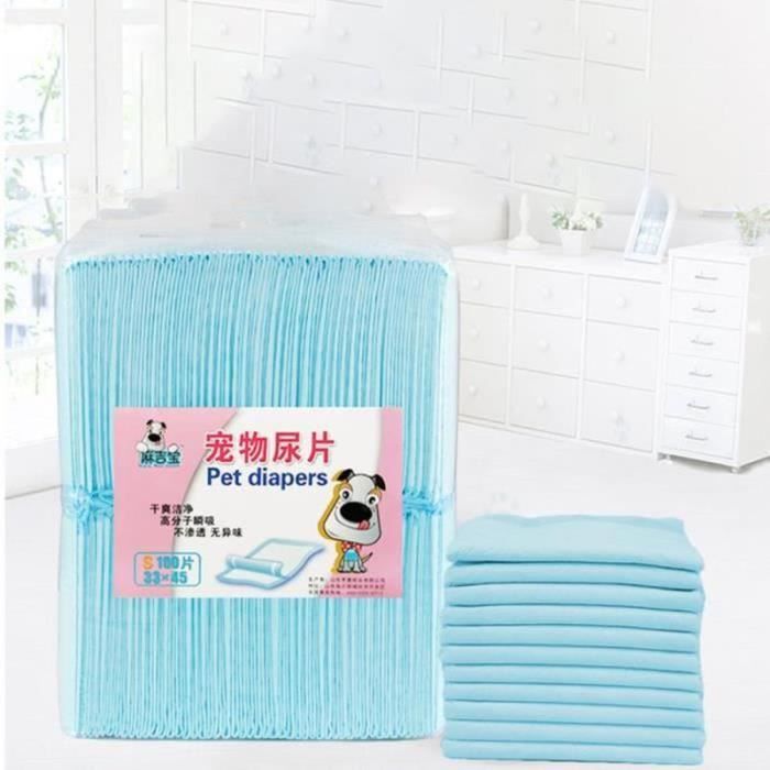 LY27083-50PCS Alèse , Tapis Educateurs Chien - Couche Absorptif - Pipi Coussinets pour Apprentissage de la Propreté (45 * 60cm)