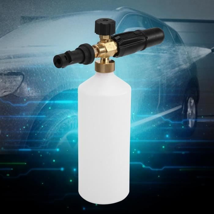 Pistolet de lavage de nettoyage de voiture à haute pression Jet Pulvérisateur bouteille de mousse de neige liquide d'entretien