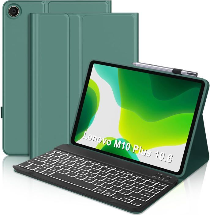Rosbtib Coque pour Lenovo Tab M10 Plus 3rd Gen (TB-125FU) 2022 10.6 Rosbtib Coque pour Lenovo Tab M10 Plus 3rd Gen (TB-125FU) 2022 10.6