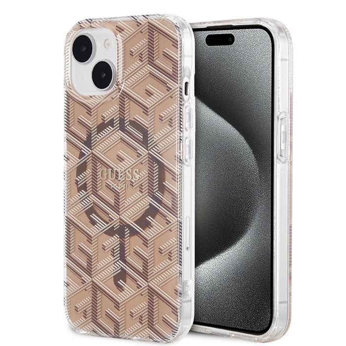 Guess Coque IML GCube MagSafe pour iPhone 15 - vue 2