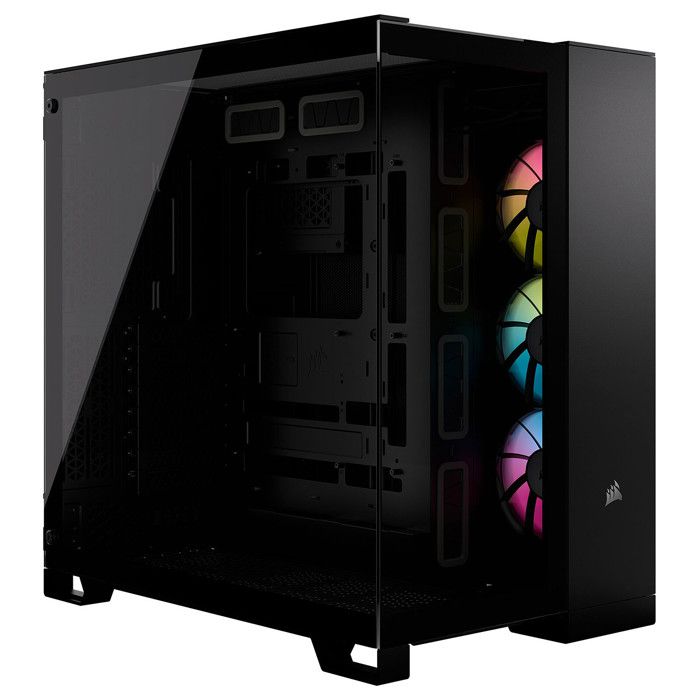 Boîtier PC – Corsair – iCUE Link 6500X RGB – Compact – Personnalisable – Verre trempé