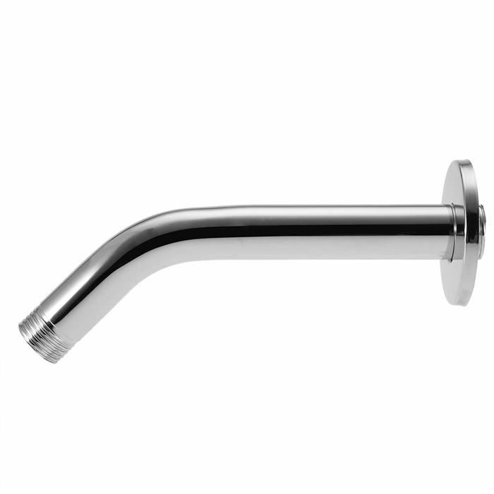 Bras De Douche Rond Et Incurvé Idro-bric 1/2 Pouce Connexion 35cm Chrome Sapbra0038cr 70064199