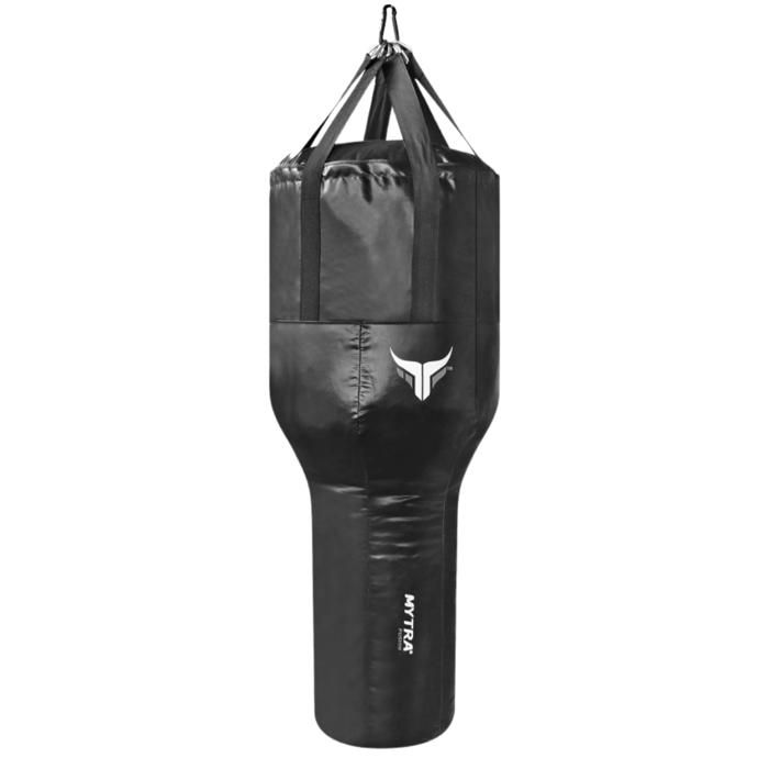 Sacco Da Boxe Mytra Fusion Non Riempito, 4FT (122 Cm) O 5FT (152 Cm), Per MMA, Muay Thai E Karate, In Finta Pelle Resistente