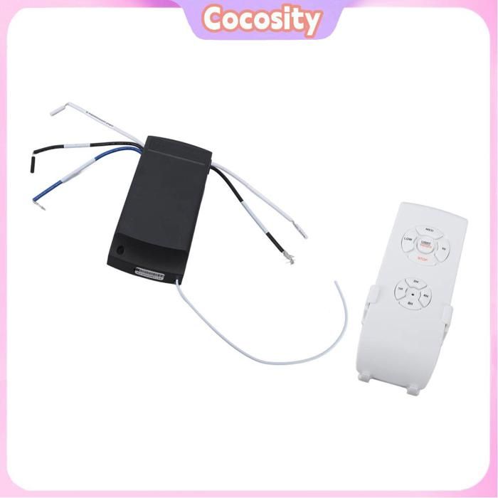 Ventilateur de plafond universel kit de télécommande de télécommande de ventilateur de plafond Kit de télécommande de ventilateur - Cocosity