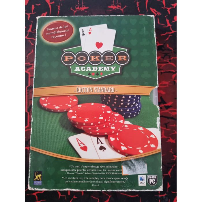 Anuman Interactive Poker Academy – Édition Standard – Jeu PC/Mac Cd-Rom