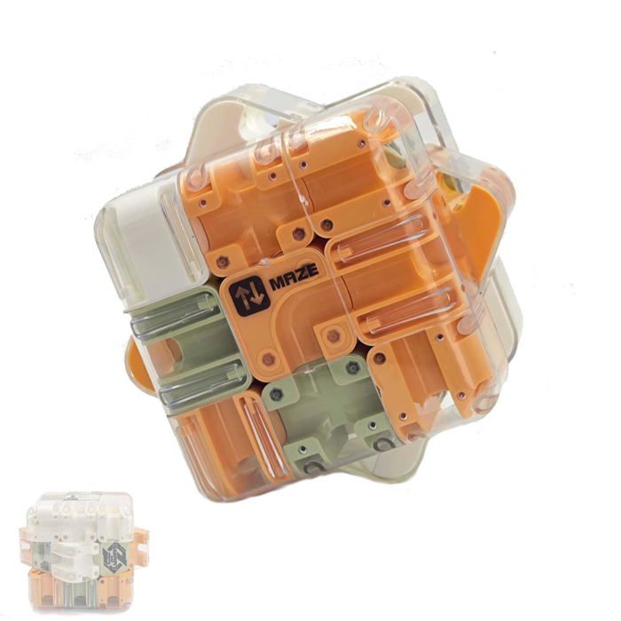 Cube de labyrinthe 3D anti-collision, casse-tête amusant, boîtes de