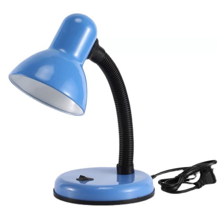 Lampe de bureau flexible bleue bleue-Décoration intérieure-12 5centimètre
