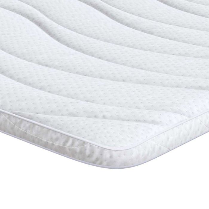 Surmatelas en mousse de latex - vidaXL - 140x200x3 5 cm - Blanc - Tissu en tricot - Ultra doux - Respirant Surmatelas en mousse de latex - vidaXL - 140x200x3 5 cm - Blanc - Tissu en tricot - Ultra doux - Respirant
