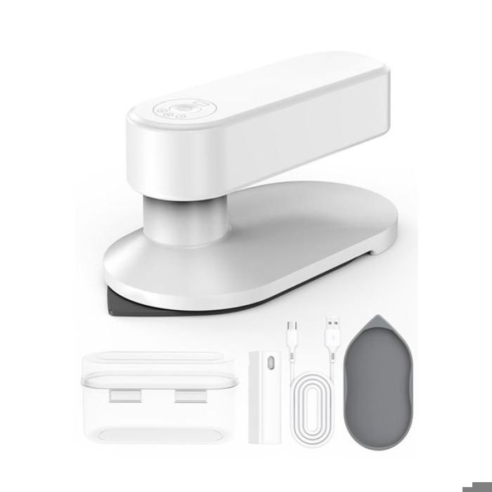 Fer à Repasser de Voyage Sans Fil pour Vêtements Fer de Taille Mini (Sans Vapeur) Fer Portable Léger de 0 7 Lb avec Boîte de