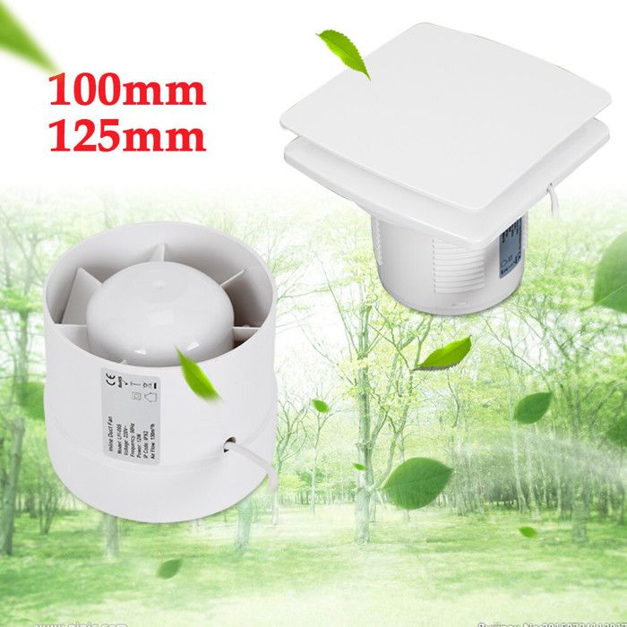 Ventilateur déchappement circulaire de 4 pouces LFI - 09s - Oukaning