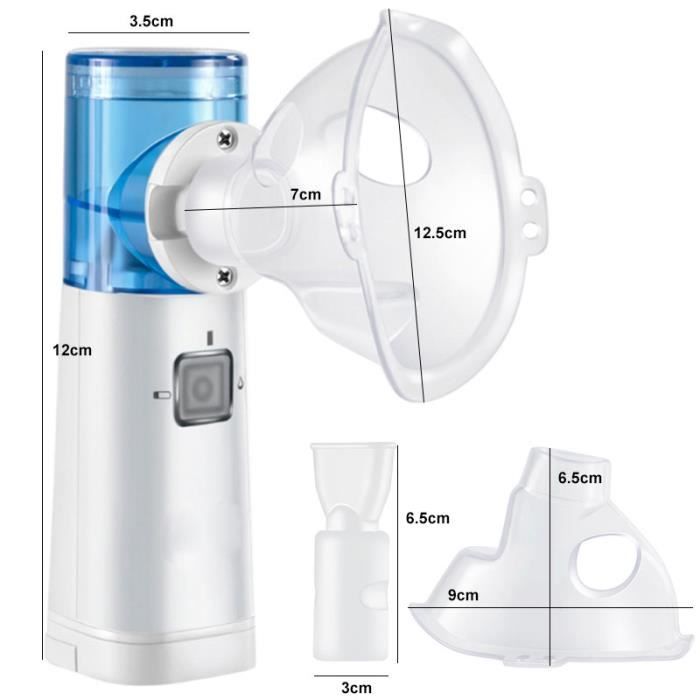Nebuliseur Inhalateur, Portable Nébulisateur Medical pour Bebe, Enfant et  Adult, Certificat CE Nebuliseur pour Bronchite - Cdiscount Santé - Mieux  vivre