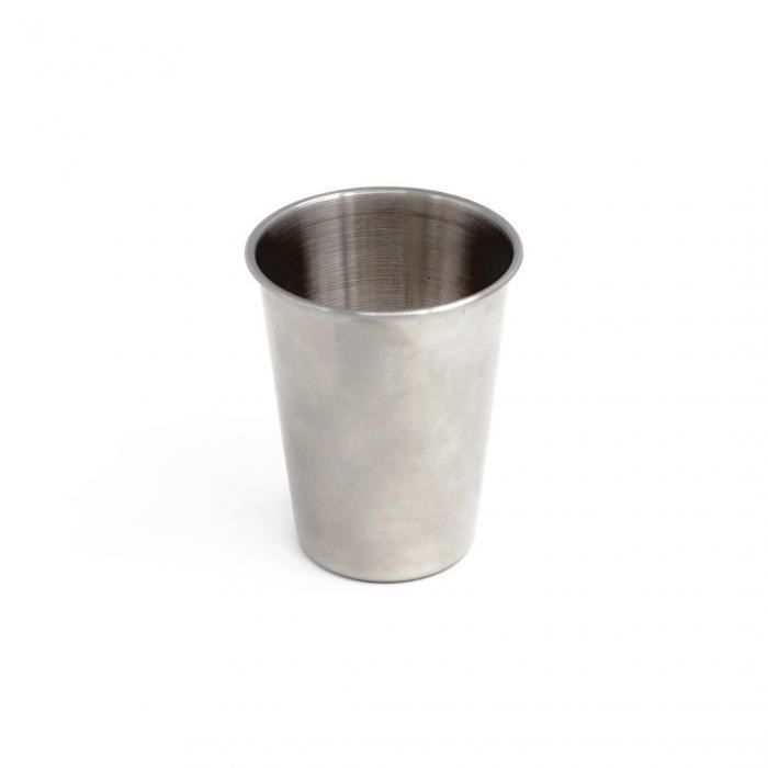 GOBELET EMPILABLE INOX 33 cl. Ø 83 cm h 102 cm