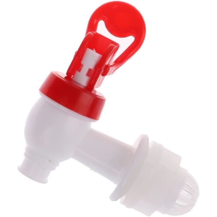 2 Robinet Distributeur D'Eau En Plastique Pour Bouteilles 5 Gallons - Valve Réutilisable 55mm