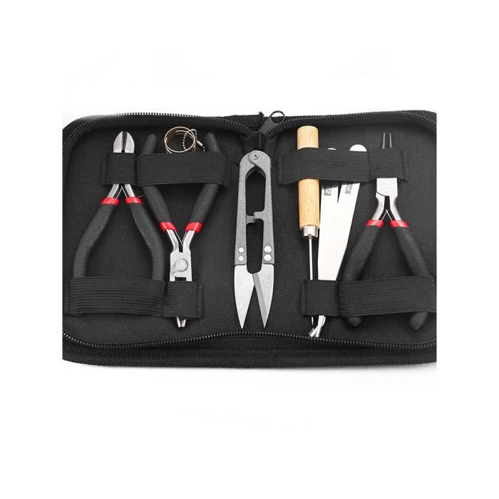 Kit Complet De Création De Bijoux JIELUO - Tout Le Matériel Nécessaire Pour Fabriquer Et Réparer Vos Bijoux Facilement
