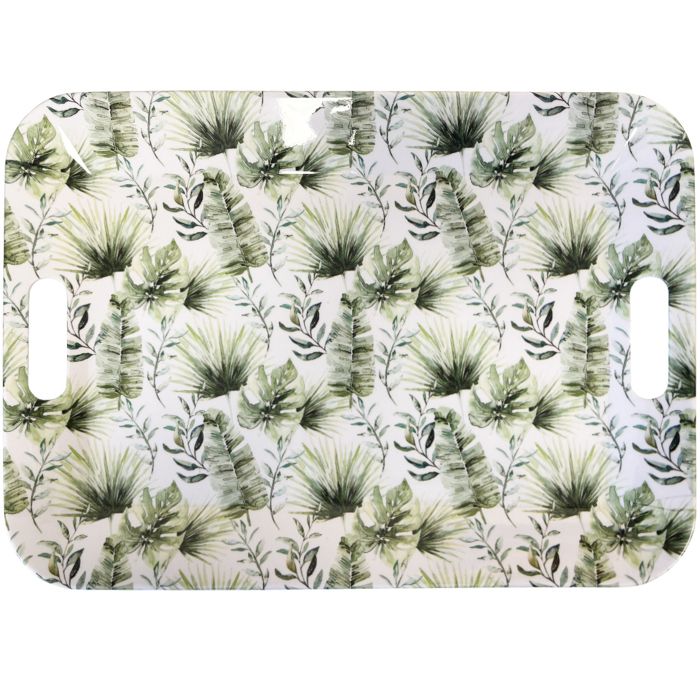 Plateau Rectangulaire En R-PET Recyclé 30x21 Cm - Apéritif, Petit-déj, Design Italien Joyeux
