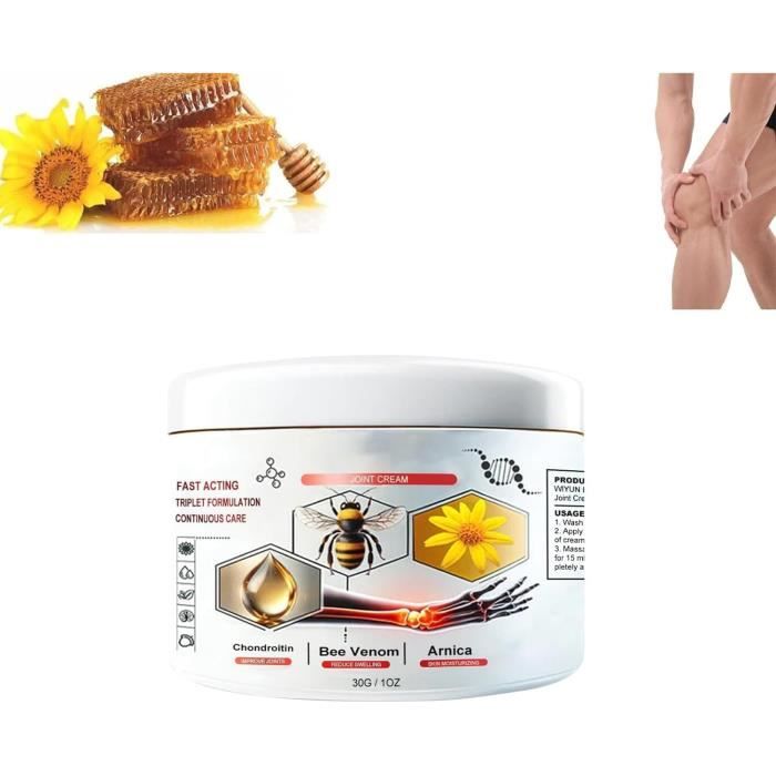 Todahoff CrèMe Apaisante Au Venin D'Abeille,Creme Venin D'Abeille ,Creme Venin
