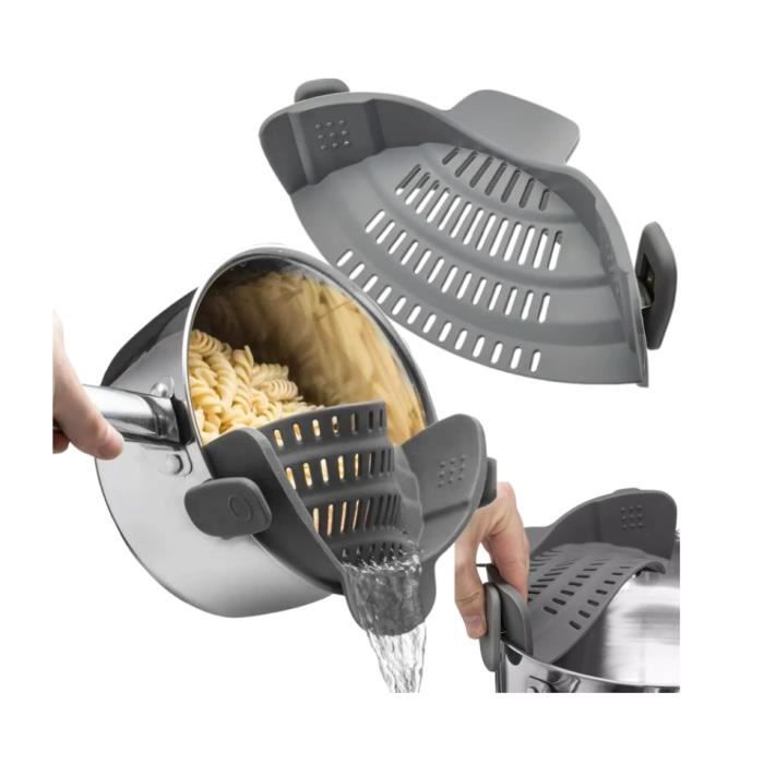 Passoire Pliable De 25 Cm - Portable - En Silicone - Peu