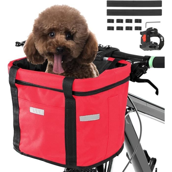 Panier Vélo Enfant Avant Étanché Avec Sangle - Modèle Garçon Fille 3-8 Ans