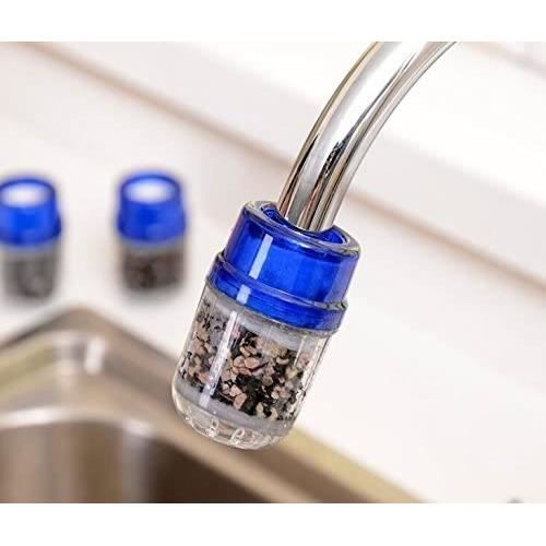 Puramane Filtre Eau Robinet Cuisine - Purificateur Charbon Actif + UV + Écran LED - Marque Française